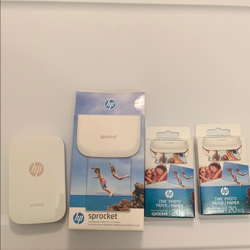 Perfect condition hp sprocket printer